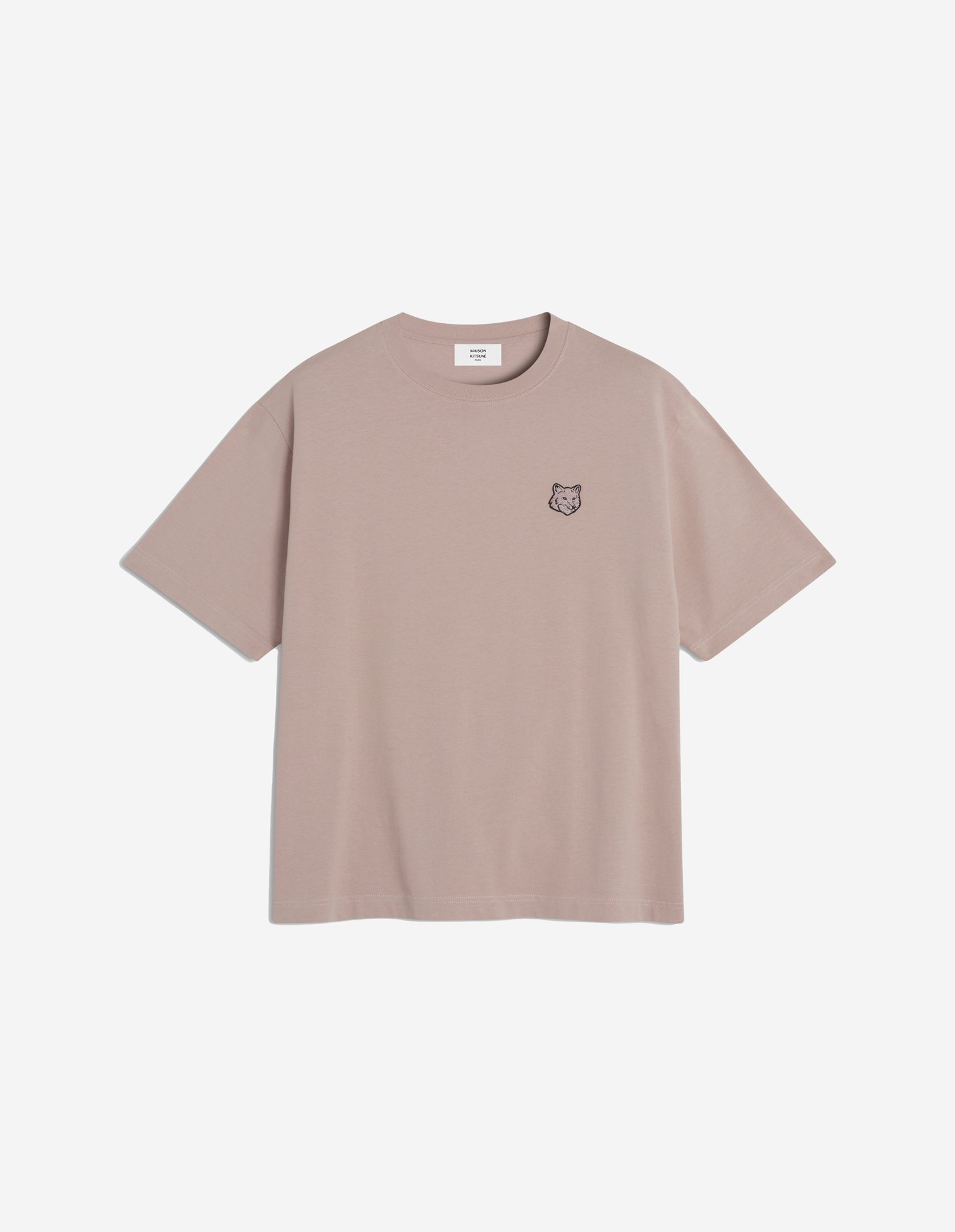 【メゾン キツネ/MAISON KITSUNE / MEN】のMaison Kitsune/BOLD FOX HEAD PATCH OVERSIZE TEE SHIRT インテリア・キッズ・メンズ・レディースファッション・服の通販 founy(ファニー) 　ファッション　Fashion　メンズファッション　MEN　パッチ　Patch　半袖　Short Sleeve　夏　Summer　S/S・春夏　Ss・Spring/Summer　PINK CLAY|ID: prp329100004534523 ipo3291000000032046675