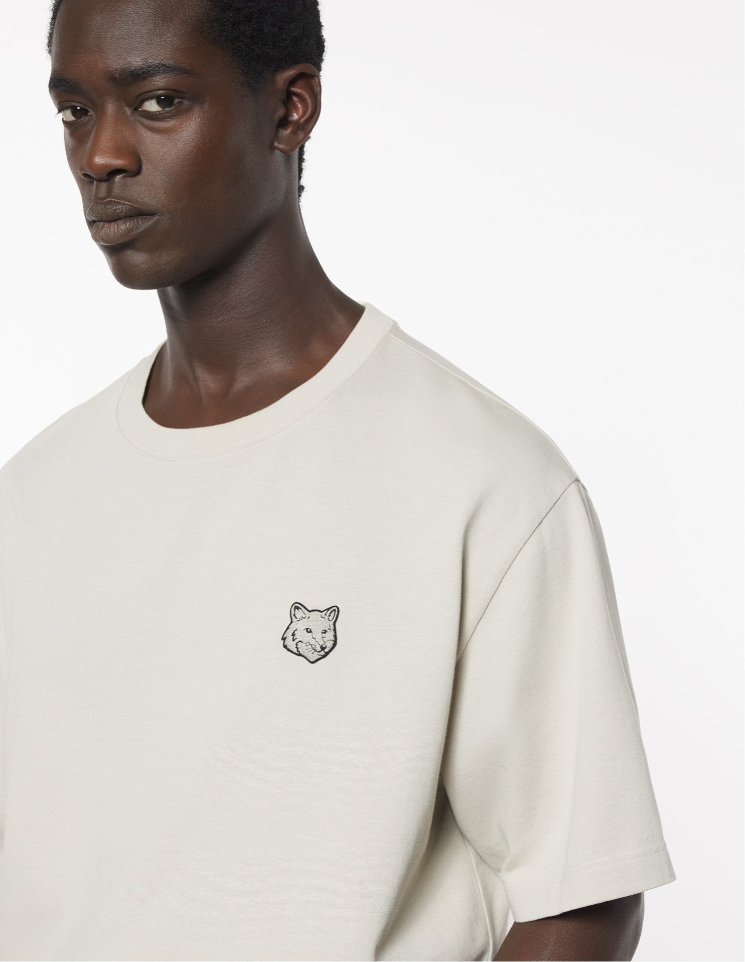 【メゾン キツネ/MAISON KITSUNE / MEN】のMaison Kitsune/BOLD FOX HEAD PATCH OVERSIZE TEE SHIRT インテリア・キッズ・メンズ・レディースファッション・服の通販 founy(ファニー) 　ファッション　Fashion　メンズファッション　Fashion for Men　パッチ　Patch, Appliqué　半袖　Short Sleeve, Half Sleeve　夏　Summer　S/S・春夏　SS, Spring/Summer, Warm Season　TRUFFLE|ID: prp329100004534523 ipo3291000000032657981