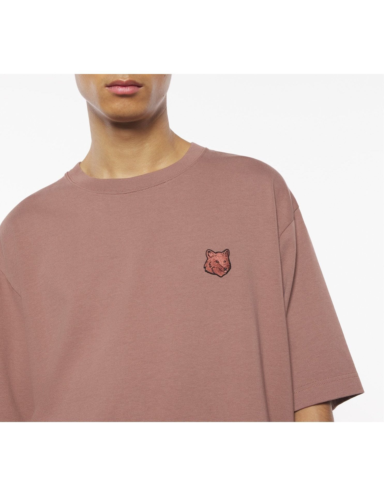 【メゾン キツネ/MAISON KITSUNE / MEN】のMaison Kitsune/BOLD FOX HEAD PATCH OVERSIZE TEE SHIRT インテリア・キッズ・メンズ・レディースファッション・服の通販 founy(ファニー) 　ファッション　Fashion　メンズファッション　Fashion for Men　パッチ　Patch, Appliqué　半袖　Short Sleeve, Half Sleeve　夏　Summer　S/S・春夏　SS, Spring/Summer, Warm Season　BRUNETTE|ID: prp329100004534523 ipo3291000000032657984