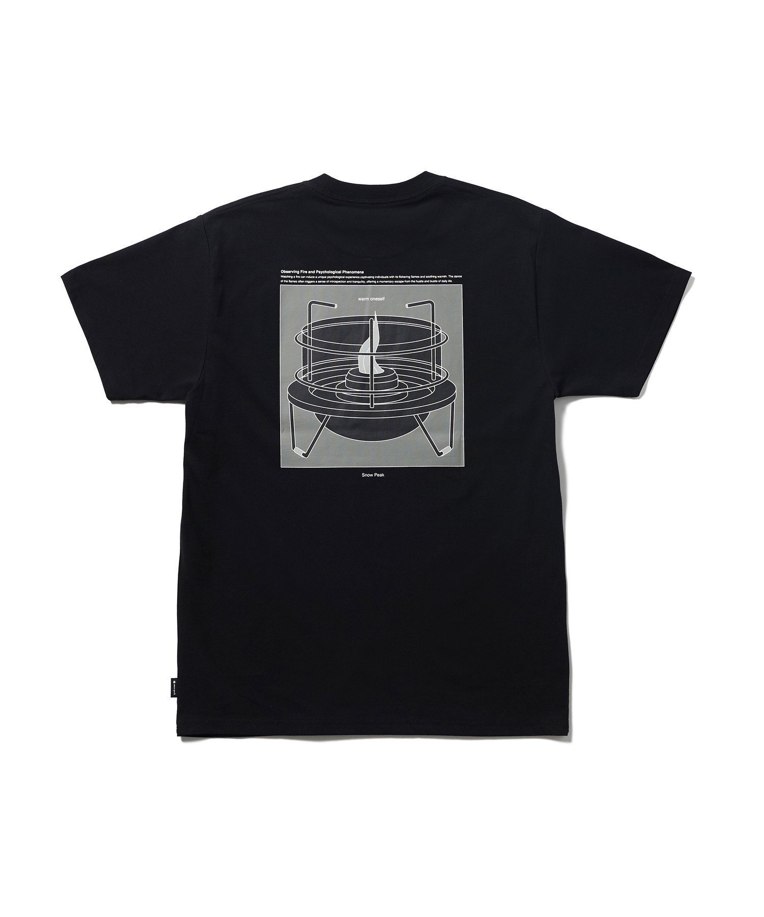 【スノーピーク/SNOW PEAK】のWarm Oneself T-Shirt インテリア・キッズ・メンズ・レディースファッション・服の通販 founy(ファニー) 　ファッション　Fashion　レディースファッション　WOMEN　トップス・カットソー　Tops/Tshirt　シャツ/ブラウス　Shirts/Blouses　ロング / Tシャツ　T-Shirts　アウトドア　Outdoor　ウォーム　Worm　春　Spring　グラフィック　Graphic　吸水　Water Absorption　スマート　Smart　フィット　Fit　フロント　Front　プリント　Print　S/S・春夏　Ss・Spring/Summer　夏　Summer　2025年　2025　2025春夏・S/S　Ss,Spring/Summer,2025　BLACK|ID: prp329100004534532 ipo3291000000032046714