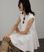 【サロン アダム エ ロペ/SALON adam et rope'】の【WEB限定】ショルダータックペプラムプルオーバー オフホワイト(15)|ID: prp329100004534566 ipo3291000000032623232