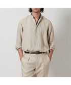 【ユナイテッドアローズ/UNITED ARROWS / MEN】のLIBECO バンドカラーシャツ 人気、トレンドファッション・服の通販 founy(ファニー) ファッション Fashion メンズファッション MEN インナー Inner スポーティ Sporty スリット Slit リネン Linen リラックス Relax 夏 Summer thumbnail NATURAL|ID: prp329100004534570 ipo3291000000032046876