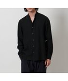 【ユナイテッドアローズ/UNITED ARROWS / MEN】のLIBECO バンドカラーシャツ 人気、トレンドファッション・服の通販 founy(ファニー) ファッション Fashion メンズファッション MEN インナー Inner スポーティ Sporty スリット Slit リネン Linen リラックス Relax 夏 Summer thumbnail BLACK|ID: prp329100004534570 ipo3291000000032046877