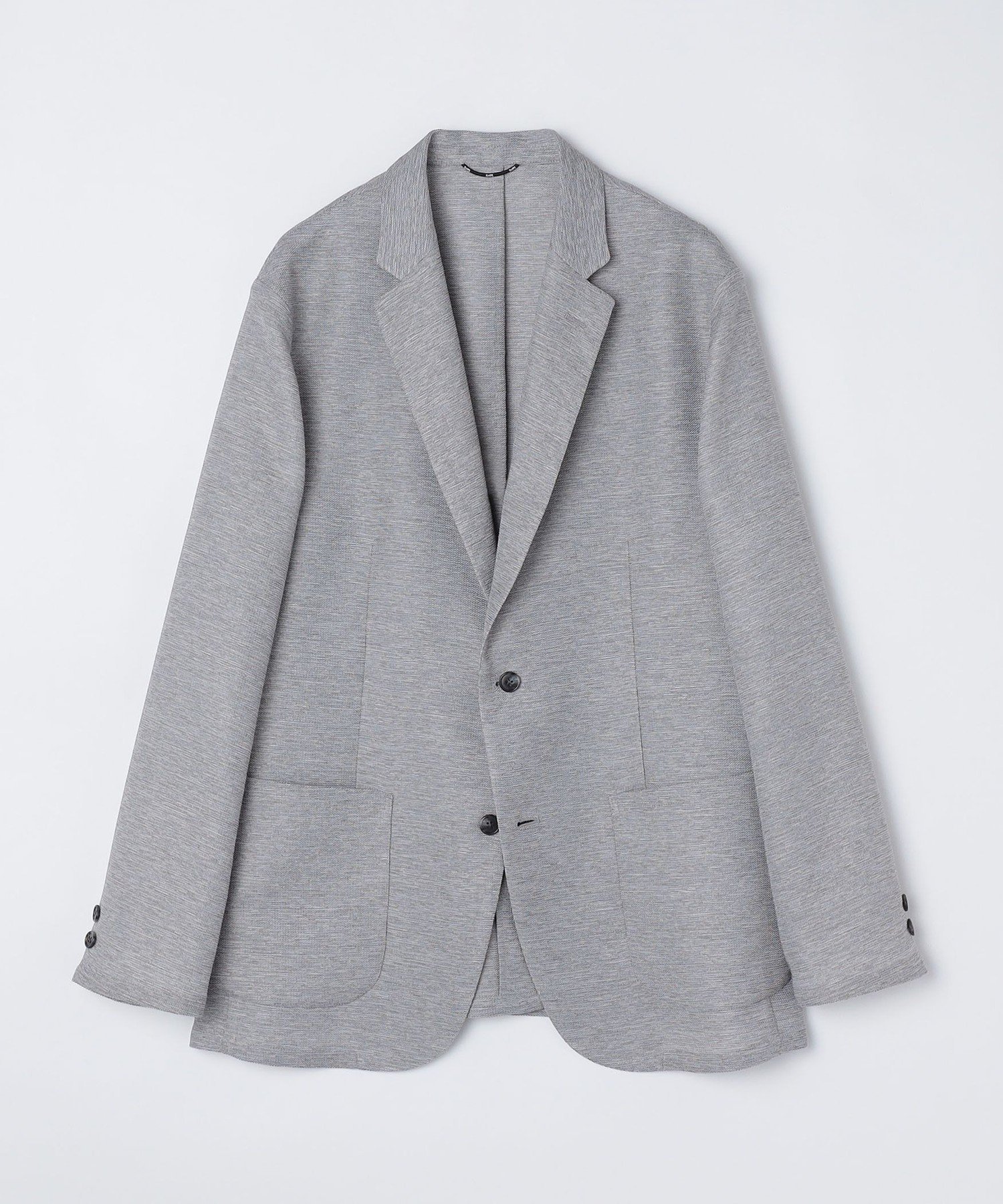 【シップス/SHIPS / MEN】のSHIPS 手洗い可能 ウール ブレンド カラミ ジャケット インテリア・キッズ・メンズ・レディースファッション・服の通販 founy(ファニー) 　ファッション　Fashion　メンズファッション　MEN　カーディガン　Cardigan　シンプル　Simple　ジャケット　Jacket　ストレッチ　Stretch　スラックス　Slacks　デニム　Denim　ビジネス 仕事 通勤　Business　ポケット　Pocket　メランジ　Melange　エレガント 上品　Elegant　定番　Standard　軽量　Lightweight　グレー|ID: prp329100004534579 ipo3291000000032046918