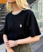 【セットアップセブン/SETUP7】のU.S. POLO ASSN./pony embroidery ティップラインTシャツ ポロ ユニセックス 25SS 人気、トレンドファッション・服の通販 founy(ファニー) ファッション Fashion レディースファッション Fashion for Women トップス・カットソー Cut & Sew Tops シャツ・ブラウス・オフィスカジュアル Elegant Blouses & Button-Ups ロングTシャツ・Tシャツ Longline T-Shirts & Tees アクセサリー Fashion Accessories イタリア Italy カーゴパンツ Cargo Pants, Utility Pants クラシカル Classical, Vintage-Inspired コレクション Collection, Seasonal Line シンプル Simple, Minimal ジャケット Jacket, Outerwear スニーカー Sneakers, Trainers スラックス Slacks, Dress Pants セットアップ Set-Up, Coordinated Outfit デニム Denim, Jeans Material トレンド Trend, Trending Now 定番 Standard, Basic Item プリーツ Pleats, Pleated メンズ Men's, Menswear リラックス Relax, Relaxed Fit ロング Long, Long-Length 再入荷 Restock / Back in Stock おすすめ Recommended / Our Picks 2025年 2025 2025春夏・S/S Spring/Summer 2025 SS25 thumbnail BLK|ID: prp329100004534599 ipo3291000000033502525