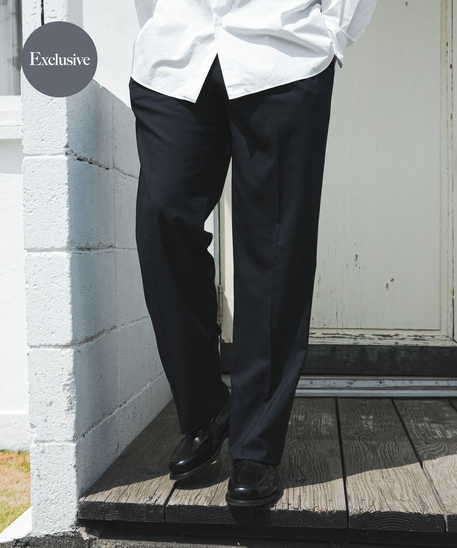 【アーバンリサーチ/URBAN RESEARCH / MEN】の『別注』BROOKS BROTHERS*UR TWO INTUCK TROUSERS インテリア・キッズ・メンズ・レディースファッション・服の通販 founy(ファニー) 　ファッション　Fashion　メンズファッション　Fashion for Men　シンプル　Simple, Minimal　別注　Limited Edition, Custom Order　リラックス　Relax, Relaxed Fit　S/S・春夏　SS, Spring/Summer, Warm Season　夏　Summer　エレガント 上品　Elegant　2025年　2025　2025春夏・S/S　Spring/Summer 2025 SS25　NAVY|ID: prp329100004534600 ipo3291000000033544189