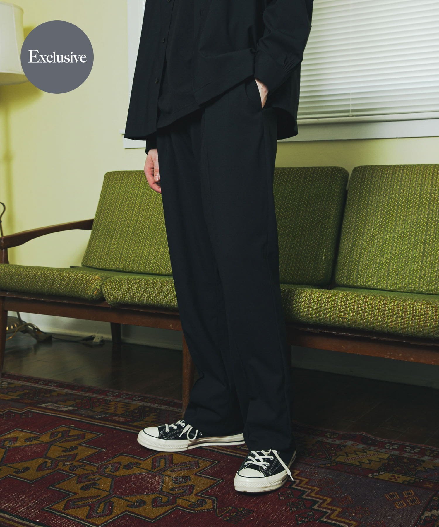 【アーバンリサーチ/URBAN RESEARCH / MEN】の『別注』BROOKS BROTHERS*UR TWO INTUCK TROUSERS インテリア・キッズ・メンズ・レディースファッション・服の通販 founy(ファニー) 　ファッション　Fashion　メンズファッション　Fashion for Men　シンプル　Simple, Minimal　別注　Limited Edition, Custom Order　リラックス　Relax, Relaxed Fit　S/S・春夏　SS, Spring/Summer, Warm Season　夏　Summer　エレガント 上品　Elegant　2025年　2025　2025春夏・S/S　Spring/Summer 2025 SS25　BLACK|ID: prp329100004534600 ipo3291000000033544190