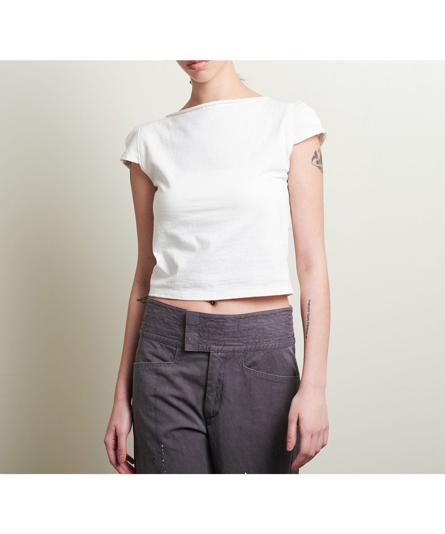 【ビューティ&ユース ユナイテッドアローズ/BEAUTY&YOUTH / UNITED ARROWS】のATTISESSION コットン カップスリーブ Tシャツ インテリア・キッズ・メンズ・レディースファッション・服の通販 founy(ファニー) 　ファッション　Fashion　レディースファッション　Fashion for Women　トップス・カットソー　Cut & Sew Tops　シャツ・ブラウス・オフィスカジュアル　Elegant Blouses & Button-Ups　ロングTシャツ・Tシャツ　Longline T-Shirts & Tees　インナー　Innerwear　カットオフ　Cut-Off Design　ガーリー　Girly, Feminine Style　コンパクト　Compact, Small Size　シンプル　Simple, Minimal　ジャケット　Jacket, Outerwear　スラックス　Slacks, Dress Pants　スリーブ　Sleeve, Long Sleeve / Short Sleeve　デニム　Denim, Jeans Material　ブルゾン　Blouson, Bomber Jacket　ワイド　Wide, Wide Fit　おすすめ　Recommended / Our Picks　WHITE|ID: prp329100004534604 ipo3291000000033304929