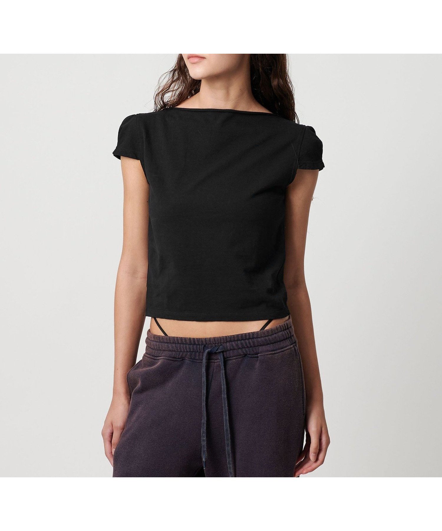 【ビューティ&ユース ユナイテッドアローズ/BEAUTY&YOUTH / UNITED ARROWS】のATTISESSION コットン カップスリーブ Tシャツ インテリア・キッズ・メンズ・レディースファッション・服の通販 founy(ファニー) 　ファッション　Fashion　レディースファッション　Fashion for Women　トップス・カットソー　Cut & Sew Tops　シャツ・ブラウス・オフィスカジュアル　Elegant Blouses & Button-Ups　ロングTシャツ・Tシャツ　Longline T-Shirts & Tees　インナー　Innerwear　カットオフ　Cut-Off Design　ガーリー　Girly, Feminine Style　コンパクト　Compact, Small Size　シンプル　Simple, Minimal　ジャケット　Jacket, Outerwear　スラックス　Slacks, Dress Pants　スリーブ　Sleeve, Long Sleeve / Short Sleeve　デニム　Denim, Jeans Material　ブルゾン　Blouson, Bomber Jacket　ワイド　Wide, Wide Fit　おすすめ　Recommended / Our Picks　BLACK|ID: prp329100004534604 ipo3291000000033304931