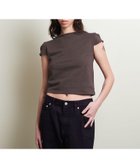 【ビューティ&ユース ユナイテッドアローズ/BEAUTY&YOUTH / UNITED ARROWS】のATTISESSION コットン カップスリーブ Tシャツ 人気、トレンドファッション・服の通販 founy(ファニー) ファッション Fashion レディースファッション Fashion for Women トップス・カットソー Cut & Sew Tops シャツ・ブラウス・オフィスカジュアル Elegant Blouses & Button-Ups ロングTシャツ・Tシャツ Longline T-Shirts & Tees インナー Innerwear カットオフ Cut-Off Design ガーリー Girly, Feminine Style コンパクト Compact, Small Size シンプル Simple, Minimal ジャケット Jacket, Outerwear スラックス Slacks, Dress Pants スリーブ Sleeve, Long Sleeve / Short Sleeve デニム Denim, Jeans Material ブルゾン Blouson, Bomber Jacket ワイド Wide, Wide Fit おすすめ Recommended / Our Picks thumbnail DK.BROWN|ID: prp329100004534604 ipo3291000000033304935