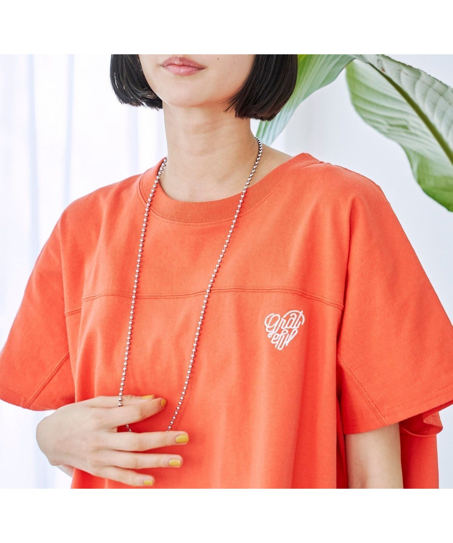 【コーエン/COEN】のSunnySports(サニースポーツ)別注フットボールTシャツ インテリア・キッズ・メンズ・レディースファッション・服の通販 founy(ファニー) 　ファッション　Fashion　レディースファッション　WOMEN　トップス・カットソー　Tops/Tshirt　シャツ/ブラウス　Shirts/Blouses　ロング / Tシャツ　T-Shirts　スポーツ　Sports　ミックス　Mix　人気　Popularity　別注　Special Order　ORANGE|ID: prp329100004534610 ipo3291000000032305983