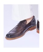 【アルフレッド バニスター/alfredoBANNISTER / MEN】の【SHOO IN SHOE】定番 コインローファー/ビジネスシューズ ダークブラウン|ID: prp329100004534635 ipo3291000000033340488