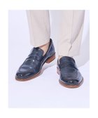 【アルフレッド バニスター/alfredoBANNISTER / MEN】の【SHOO IN SHOE】定番 コインローファー/ビジネスシューズ ネイビー|ID: prp329100004534635 ipo3291000000033340490