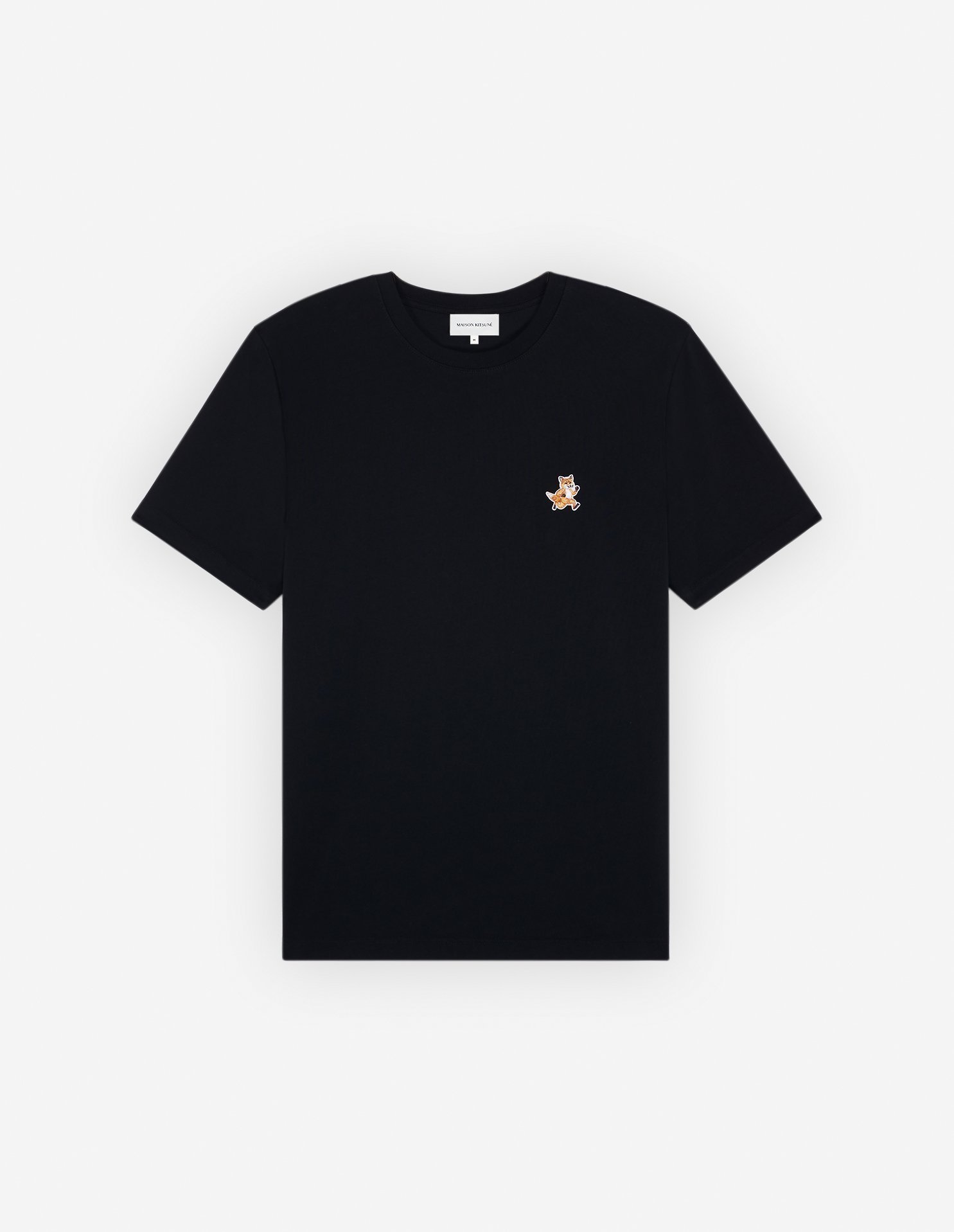 【メゾン キツネ/MAISON KITSUNE / MEN】のMaison Kitsune/SPEEDY FOX PATCH COMFORT TEE-SHIRT インテリア・キッズ・メンズ・レディースファッション・服の通販 founy(ファニー) 　ファッション　Fashion　メンズファッション　MEN　パッチ　Patch　半袖　Short Sleeve　夏　Summer　S/S・春夏　Ss・Spring/Summer　BLACK|ID: prp329100004534641 ipo3291000000032047197