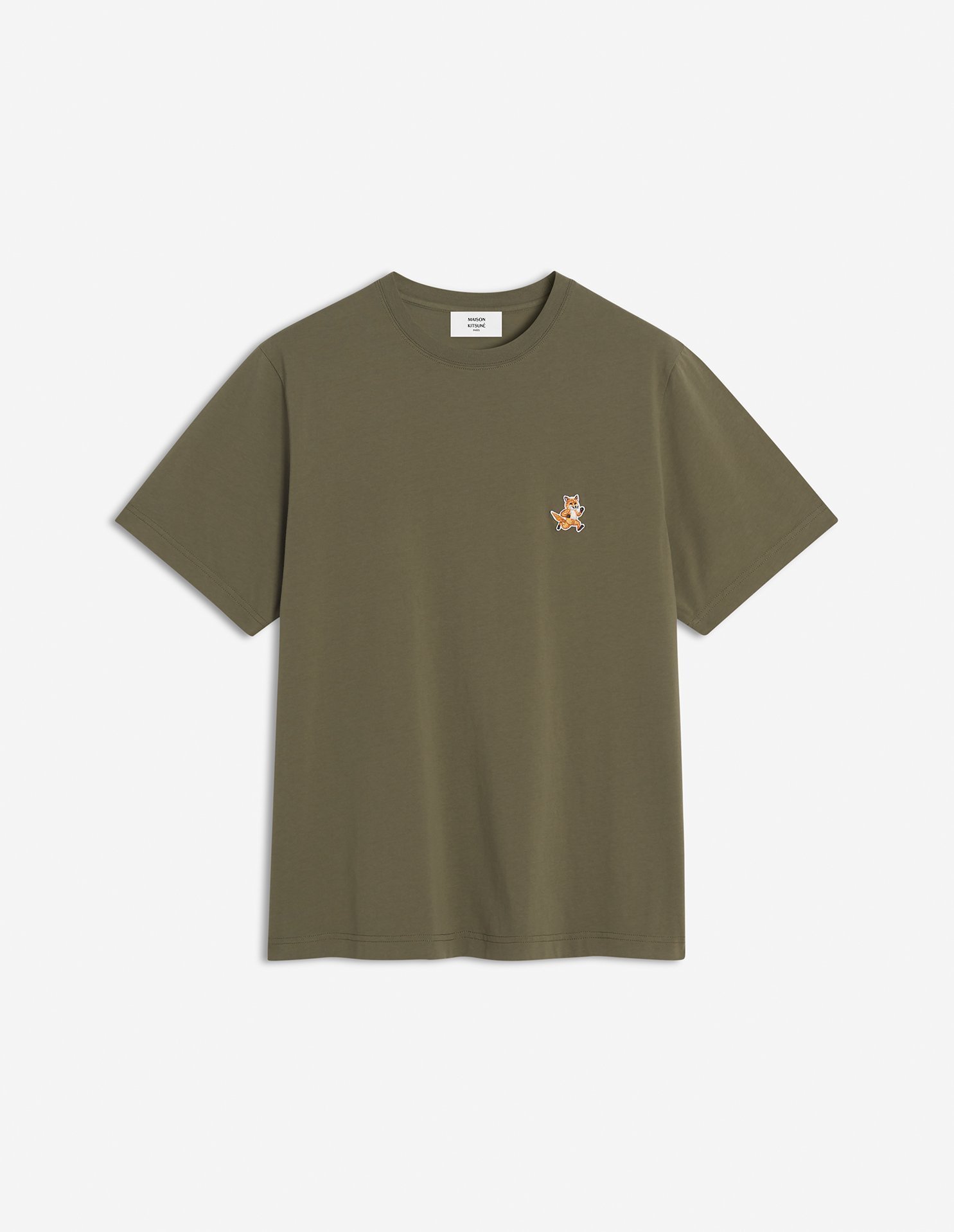 【メゾン キツネ/MAISON KITSUNE / MEN】のMaison Kitsune/SPEEDY FOX PATCH COMFORT TEE-SHIRT インテリア・キッズ・メンズ・レディースファッション・服の通販 founy(ファニー) 　ファッション　Fashion　メンズファッション　MEN　パッチ　Patch　半袖　Short Sleeve　夏　Summer　S/S・春夏　Ss・Spring/Summer　BAY LEAF|ID: prp329100004534641 ipo3291000000032047205