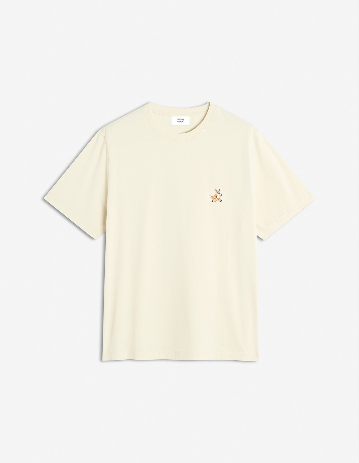 【メゾン キツネ/MAISON KITSUNE / MEN】のMaison Kitsune/SPEEDY FOX PATCH COMFORT TEE-SHIRT インテリア・キッズ・メンズ・レディースファッション・服の通販 founy(ファニー) 　ファッション　Fashion　メンズファッション　MEN　パッチ　Patch　半袖　Short Sleeve　夏　Summer　S/S・春夏　Ss・Spring/Summer　WARM STONE|ID: prp329100004534641 ipo3291000000032047208