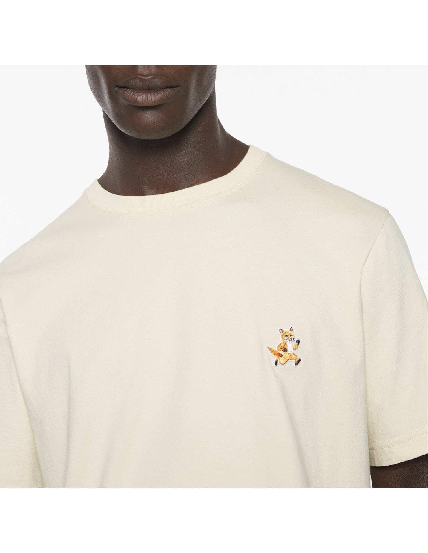 【メゾン キツネ/MAISON KITSUNE】のMaison Kitsune/SPEEDY FOX PATCH COMFORT TEE-SHIRT インテリア・キッズ・メンズ・レディースファッション・服の通販 founy(ファニー) 　ファッション　Fashion　レディースファッション　Ladies' Fashion Online　トップス・カットソー　Tops/Tshirt　シャツ/ブラウス　Shirts/Blouses　パッチ　Patch　半袖　Short Sleeve　夏　Summer　S/S・春夏　Ss・Spring/Summer　WARM STONE|ID: prp329100004534641 ipo3291000000032582985