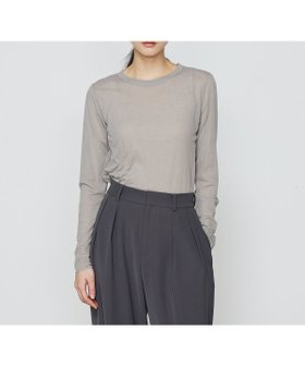 【コムサ/COMME CA】のコットンシアーフライス カットソー 人気、トレンドファッション・服の通販 founy(ファニー) ファッション Fashion レディースファッション WOMEN トップス・カットソー Tops/Tshirt カットソー Cut and Sewn インナー Inner カットソー Cut And Sew シアー Sheer トレンド Trend |ID:prp329100004534677