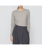 【コムサ/COMME CA】のコットンシアーフライス カットソー 人気、トレンドファッション・服の通販 founy(ファニー) ファッション Fashion レディースファッション WOMEN トップス・カットソー Tops/Tshirt カットソー Cut and Sewn インナー Inner カットソー Cut And Sew シアー Sheer トレンド Trend thumbnail 03:ライトグレー|ID: prp329100004534677 ipo3291000000032047375