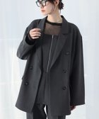 【ガール/GIRL】のダブルテーラードジャケット(セットアップ対応) GRY|ID: prp329100004534679 ipo3291000000032047386