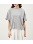 【ミラオーウェン/Mila Owen】のMロゴ2サイズハイラインTシャツ GRY[006]|ID: prp329100004534680 ipo3291000000032712378