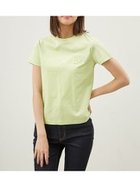 【ミラオーウェン/Mila Owen】のMロゴ2サイズハイラインTシャツ LIME[022]|ID: prp329100004534680 ipo3291000000032712380