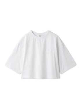 【ミラオーウェン/Mila Owen】のMロゴ2サイズハイラインTシャツ 人気、トレンドファッション・服の通販 founy(ファニー) ファッション Fashion レディースファッション Fashion for Women トップス・カットソー Cut & Sew Tops シャツ・ブラウス・オフィスカジュアル Elegant Blouses & Button-Ups ロングTシャツ・Tシャツ Longline T-Shirts & Tees インナー Innerwear 秋 Autumn クロップド Cropped, Short Length 定番 Standard, Basic Item 人気 Popular, Best Seller バランス Balance, Style Balance ワイド Wide, Wide Fit エレガント 上品 Elegant |ID:prp329100004534680