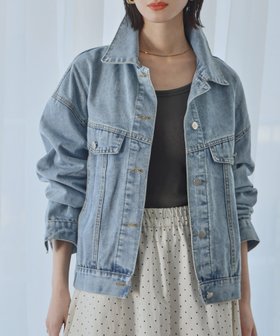 【ガール/GIRL】 オーバーサイズデニムシャツジャケット人気、トレンドファッション・服の通販 founy(ファニー) ファッション Fashion レディースファッション WOMEN アウター Coat Outerwear ジャケット Jackets ジャケット Jacket タンク Tank デニム Denim 再入荷 Restock/Back In Stock/Re Arrival |ID:prp329100004534682