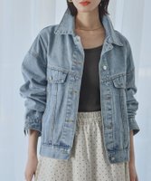 【ガール/GIRL】のオーバーサイズデニムシャツジャケット 人気、トレンドファッション・服の通販 founy(ファニー) ファッション Fashion レディースファッション WOMEN アウター Coat Outerwear ジャケット Jackets ジャケット Jacket タンク Tank デニム Denim 再入荷 Restock/Back In Stock/Re Arrival |ID:prp329100004534682