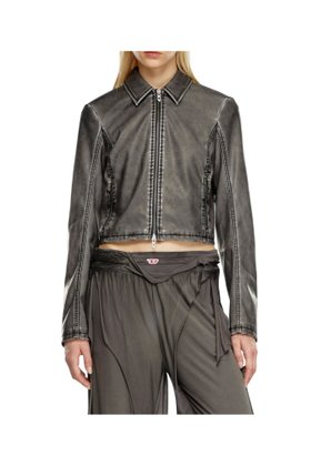 【ディーゼル/DIESEL】のレディース バイカージャケット 人気、トレンドファッション・服の通販 founy(ファニー) ファッション Fashion レディースファッション WOMEN アウター Coat Outerwear ジャケット Jackets スタイリッシュ Stylish スリム Slim デニム Denim フィット Fit 定番 Standard |ID:prp329100004534691