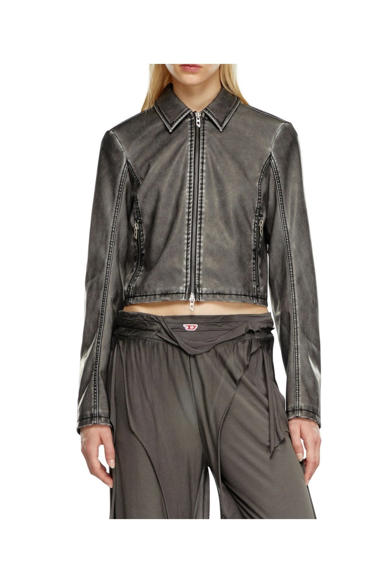 【ディーゼル/DIESEL】のレディース バイカージャケット 人気、トレンドファッション・服の通販 founy(ファニー) 　ファッション　Fashion　レディースファッション　WOMEN　アウター　Coat Outerwear　ジャケット　Jackets　スタイリッシュ　Stylish　スリム　Slim　デニム　Denim　フィット　Fit　定番　Standard　 other-1|ID: prp329100004534691 ipo3291000000032047437