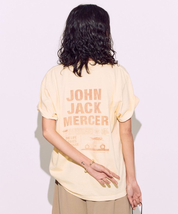 【ブリル/BRILL】の【JJ Mercer】バックプリントTシャツ インテリア・キッズ・メンズ・レディースファッション・服の通販 founy(ファニー) https://founy.com/ ファッション Fashion レディースファッション WOMEN トップス・カットソー Tops/Tshirt シャツ/ブラウス Shirts/Blouses ロング / Tシャツ T-Shirts バッグ Bag ヴィンテージ Vintage グラフィック Graphic フィット Fit プリント Print ペーパー Paper エレガント 上品 Elegant |ID: prp329100004534693 ipo3291000000032306644