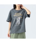 【ビームス ハート/BEAMS HEART】の【EXCLUSIVE】ハッピーハンバーグ キャットビーム Tシャツ 人気、トレンドファッション・服の通販 founy(ファニー) ファッション Fashion レディースファッション WOMEN トップス・カットソー Tops/Tshirt シャツ/ブラウス Shirts/Blouses ロング / Tシャツ T-Shirts プリント Print 猫 Cat thumbnail BLACK|ID: prp329100004534703 ipo3291000000032047487