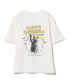 【ビームス ハート/BEAMS HEART】の【EXCLUSIVE】ハッピーハンバーグ キャットビーム Tシャツ 人気、トレンドファッション・服の通販 founy(ファニー) ファッション Fashion レディースファッション WOMEN トップス・カットソー Tops/Tshirt シャツ/ブラウス Shirts/Blouses ロング / Tシャツ T-Shirts プリント Print 猫 Cat thumbnail OFF WHITE|ID: prp329100004534703 ipo3291000000032047488