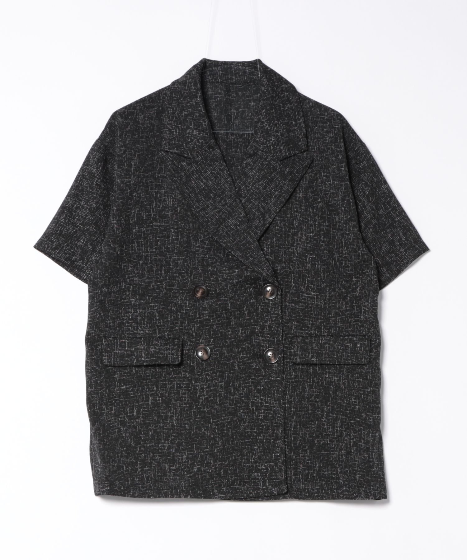 【その他のブランド/Other】のMAISON BREEZE/サマーツイードダブルハーフスリーブテーラードジャケット DTK 人気、トレンドファッション・服の通販 founy(ファニー) 　ファッション　Fashion　レディースファッション　WOMEN　アウター　Coat Outerwear　ジャケット　Jackets　テーラードジャケット　Tailored Jackets　2025年　2025　2025春夏・S/S　Ss,Spring/Summer,2025　エレガント 上品　Elegant　サマー　Summer　セットアップ　Set Up　デニム　Denim　ハーフ　Half　ベーシック　Basic　リアル　Real　ロング　Long　ワイド　Wide　再入荷　Restock/Back In Stock/Re Arrival　夏　Summer　S/S・春夏　Ss・Spring/Summer　 other-1|ID: prp329100004534704 ipo3291000000032047489