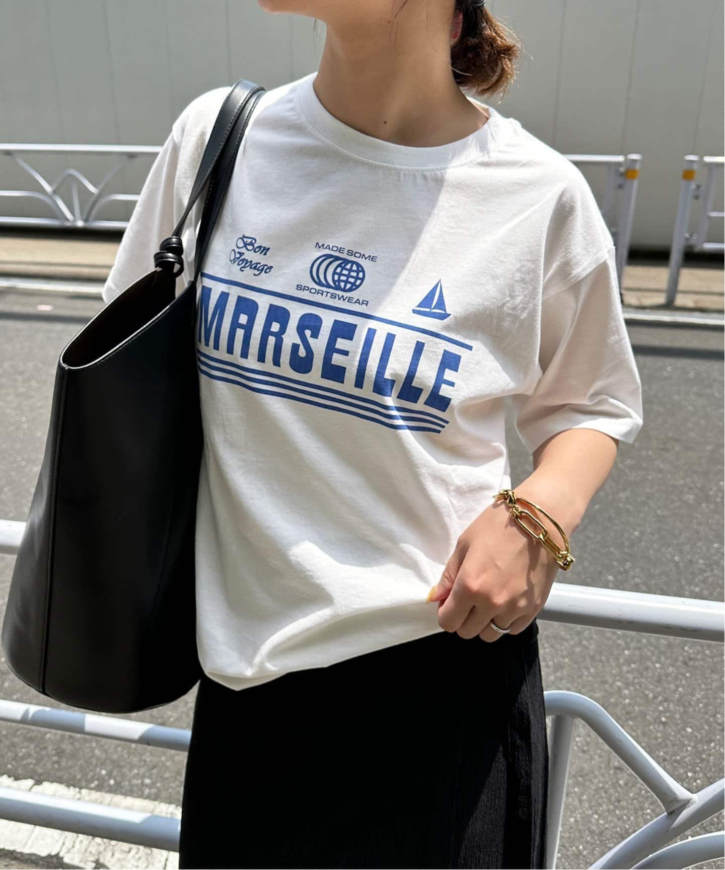 【スローブ イエナ/SLOBE IENA】のmade some sports wear for SLOBE IENA ロゴTEE インテリア・キッズ・メンズ・レディースファッション・服の通販 founy(ファニー) 　ファッション　Fashion　レディースファッション　Fashion for Women　スポーツウェア　Functional & Stylish Sportswear　2025年　2025　2025春夏・S/S　Spring/Summer 2025 SS25　キャップ　Cap, Baseball Cap　グラフィック　Graphic, Graphic Design　スポーティ　Sporty, Casual Athletic　チャーム　Charm, Pendant　ポーチ　Pouch, Small Case　ミックス　Mix, Mixed Style　リラックス　Relax, Relaxed Fit　旅行　Travel　ホワイト B|ID: prp329100004534720 ipo3291000000033452650