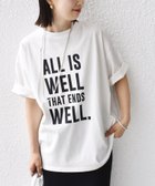 【シップス フォー ウィメン/SHIPS】の【SHIPS別注】81BRANCA 5分袖 ロゴ TEE 24SS オフホワイト|ID: prp329100004534724 ipo3291000000032047579