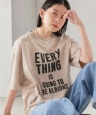 【シップス フォー ウィメン/SHIPS】の【SHIPS別注】81BRANCA 5分袖 ロゴ TEE 24SS ベージュ|ID: prp329100004534724 ipo3291000000032047582