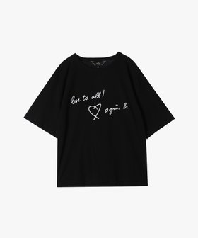 【アニエスベー ファム/agnes b. FEMME】のラブトゥーオールTシャツ 人気、トレンドファッション・服の通販 founy(ファニー) ファッション Fashion レディースファッション Ladies' Fashion Online トップス・カットソー Tops/Tshirt シャツ/ブラウス Shirts/Blouses ロング / Tシャツ T-Shirts プリント Print プレーン Plane ワンポイント One Point 半袖 Short Sleeve |ID:prp329100004534726