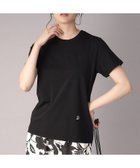 【ドレステリア/DRESSTERIOR】の【洗える】シルクブレンドポンチTシャツ 人気、トレンドファッション・服の通販 founy(ファニー) ファッション Fashion レディースファッション WOMEN トップス・カットソー Tops/Tshirt シャツ/ブラウス Shirts/Blouses ロング / Tシャツ T-Shirts おすすめ Recommend シンプル Simple ジャカード Jacquard ボトム Bottom ビジネス 仕事 通勤 Business 洗える Washable thumbnail ブラック|ID: prp329100004534727 ipo3291000000032047592