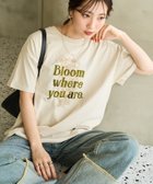【フリークスストア/FREAK'S STORE】のフラワープリント×bloom 刺繍 半袖 Tシャツ【限定展開】 25SS ナチュラル|ID: prp329100004534732 ipo3291000000033582341