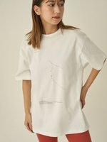 【エミ/emmi】の【IPSA/emmi】コラボプリントTシャツ 人気、トレンドファッション・服の通販 founy(ファニー) ファッション Fashion レディースファッション WOMEN トップス・カットソー Tops/Tshirt シャツ/ブラウス Shirts/Blouses ロング / Tシャツ T-Shirts グラフィック Graphic コラボ Collaboration バランス Balance 春 Spring |ID:prp329100004534742