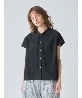 【マーコート/MARcourt】のMidiUmi タイショートシャツ 人気、トレンドファッション・服の通販 founy(ファニー) ファッション Fashion レディースファッション WOMEN トップス・カットソー Tops/Tshirt シャツ/ブラウス Shirts/Blouses エレガント 上品 Elegant シンプル Simple スリーブ Sleeve タイプライター Typewriter フレンチ French ポケット Pocket リボン Ribbon 夏 Summer 無地 Plain Color |ID:prp329100004534755