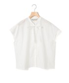 【マーコート/MARcourt】のMidiUmi タイショートシャツ 人気、トレンドファッション・服の通販 founy(ファニー) ファッション Fashion レディースファッション WOMEN トップス・カットソー Tops/Tshirt シャツ/ブラウス Shirts/Blouses エレガント 上品 Elegant シンプル Simple スリーブ Sleeve タイプライター Typewriter フレンチ French ポケット Pocket リボン Ribbon 夏 Summer 無地 Plain Color thumbnail オフホワイト|ID: prp329100004534755 ipo3291000000032047708