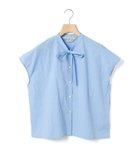 【マーコート/MARcourt】のMidiUmi タイショートシャツ 人気、トレンドファッション・服の通販 founy(ファニー) ファッション Fashion レディースファッション WOMEN トップス・カットソー Tops/Tshirt シャツ/ブラウス Shirts/Blouses エレガント 上品 Elegant シンプル Simple スリーブ Sleeve タイプライター Typewriter フレンチ French ポケット Pocket リボン Ribbon 夏 Summer 無地 Plain Color thumbnail サックス|ID: prp329100004534755 ipo3291000000032047709