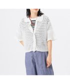 【ビームス ウイメン/BEAMS】の7ゲージ フリル ポロ カーディガン OFF_WHT|ID: prp329100004534757 ipo3291000000032047716