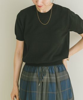 【アイテムズアーバンリサーチ/ITEMS URBAN RESEARCH】のコンパクト半袖ニット 人気、トレンドファッション・服の通販 founy(ファニー) ファッション Fashion レディースファッション Fashion for Women トップス・カットソー Cut & Sew Tops ニット Knit Tops & Sweaters 2025年 2025 2025春夏・S/S Spring/Summer 2025 SS25 コンパクト Compact, Small Size シンプル Simple, Minimal フィット Fit, Slim Fit フレア Flare, Flared ワイド Wide, Wide Fit 半袖 Short Sleeve, Half Sleeve 夏 Summer S/S・春夏 SS, Spring/Summer, Warm Season |ID:prp329100004534758