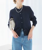 【アーバンリサーチ ロッソ/URBAN RESEARCH ROSSO】のウォッシャブルショートカーディガン D/NAVY|ID: prp329100004534773 ipo3291000000032047780