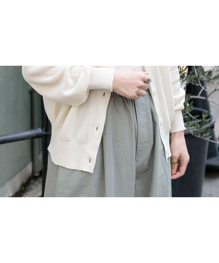 【アーバンリサーチ ドアーズ/URBAN RESEARCH DOORS】のFORK SPOON ペーパーニットカーディガン インテリア・キッズ・メンズ・レディースファッション・服の通販 founy(ファニー) https://founy.com/ ファッション Fashion レディースファッション WOMEN トップス・カットソー Tops/Tshirt ニット Knit Tops カーディガン Cardigans カーディガン Cardigan コンパクト Compact 今季 This Season 吸水 Water Absorption 抗菌 Antibacterial ショルダー Shoulder ドロップ Drop ベーシック Basic ロング Long ワイド Wide S/S・春夏 Ss・Spring/Summer 夏 Summer 2025年 2025 2025春夏・S/S Ss,Spring/Summer,2025 |ID: prp329100004534775 ipo3291000000032047785