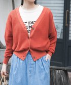 【アーバンリサーチ ドアーズ/URBAN RESEARCH DOORS】のFORK SPOON ペーパーニットカーディガン TERRACOTTA|ID: prp329100004534775 ipo3291000000032047788
